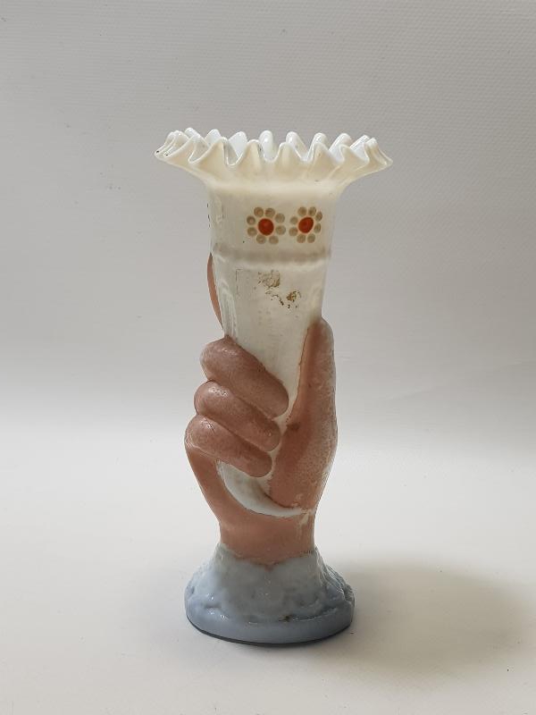 OSMANLI DÖNEMİ OPAL HANIMELİ VAZO