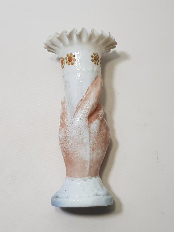 OSMANLI DÖNEMİ OPAL HANIMELİ VAZO