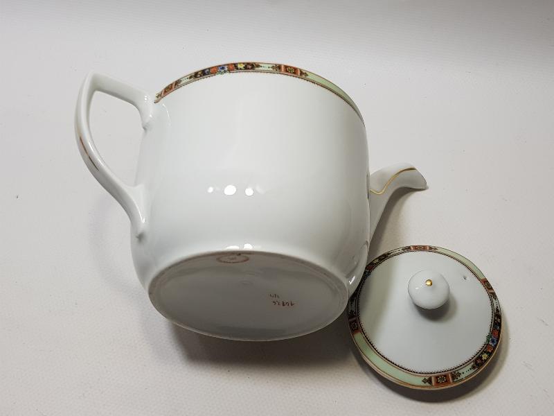 OSMANLI DÖNEMİ SAMUEL MITRANI & FILS STAMBUL DAMGALI ÇAYDANLIK