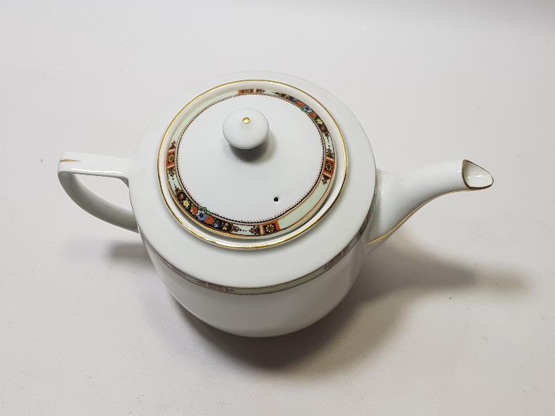 OSMANLI DÖNEMİ SAMUEL MITRANI & FILS STAMBUL DAMGALI ÇAYDANLIK