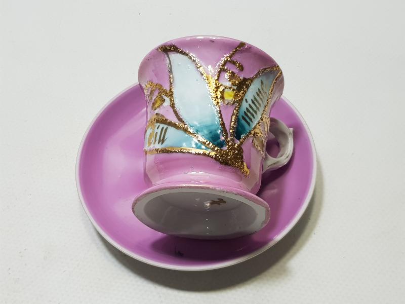 OSMANLI DÖNEMİ ALTIN YALDIZLI SARAY İŞİ FİNCAN