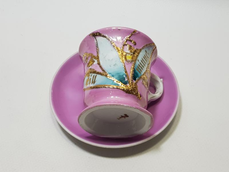 OSMANLI DÖNEMİ ALTIN YALDIZLI SARAY İŞİ FİNCAN