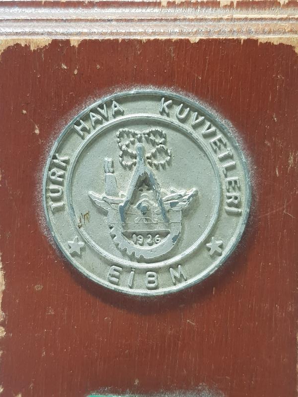 TÜRK HAVA KUVVETLERİ EİBM NADİR PLAKET MADALYON