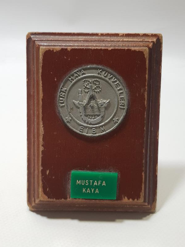 TÜRK HAVA KUVVETLERİ EİBM NADİR PLAKET MADALYON