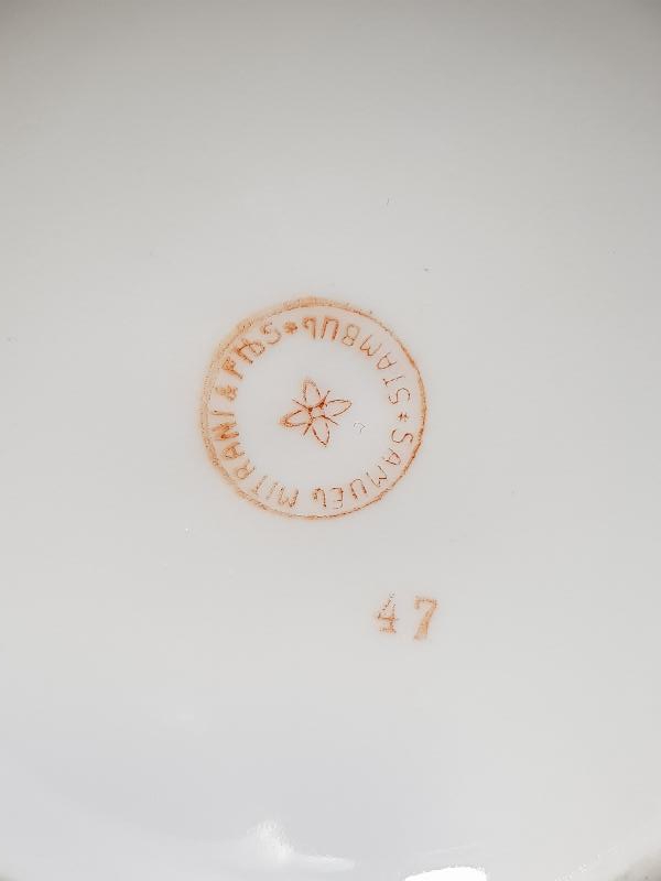 OSMANLI DÖNEMİ SAMUEL MITRANI & FILS STAMBUL DAMGALI ŞEKERLİK