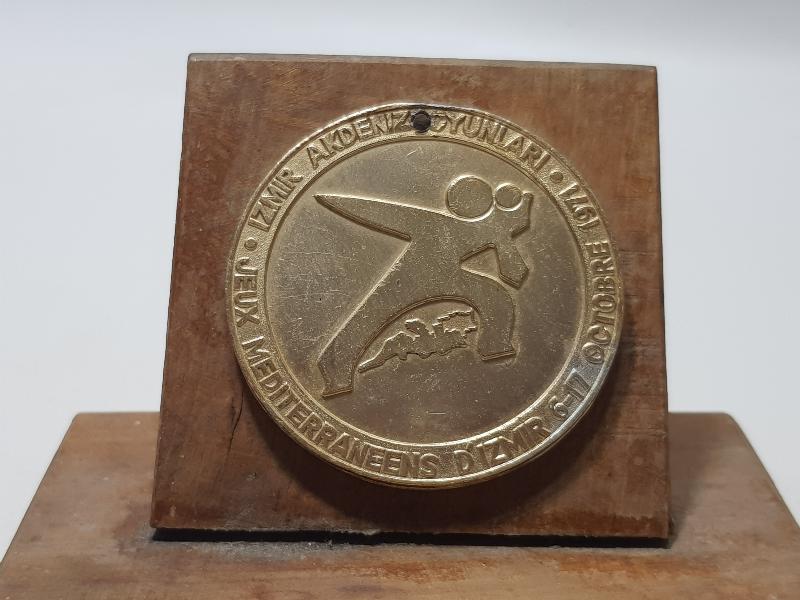 1971 İZMİR AKDENİZ OYUNLARI MADALYASI