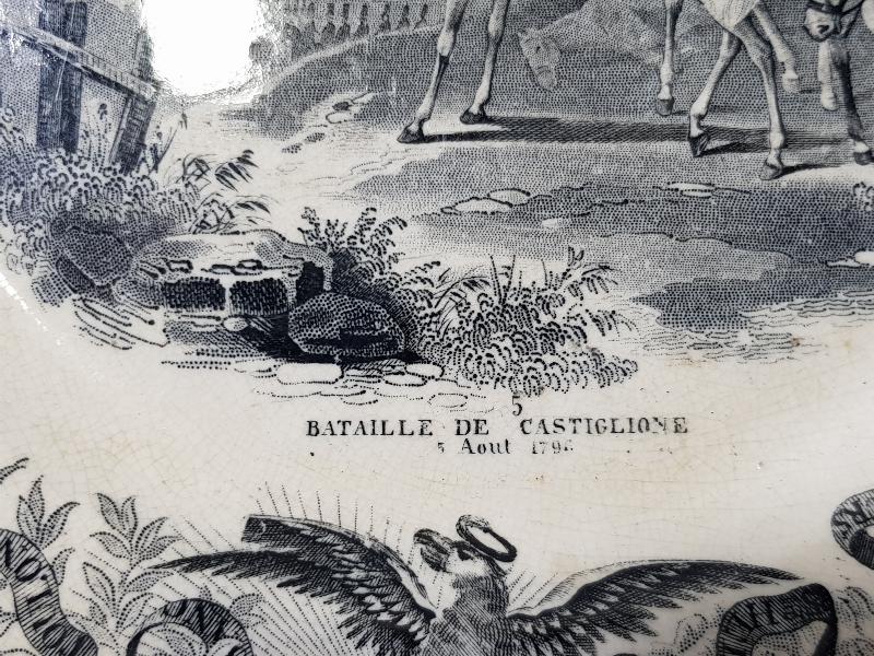 1794 TARİHLİ NAPOLYON GÖRSELLİ PORSELEN TABAK