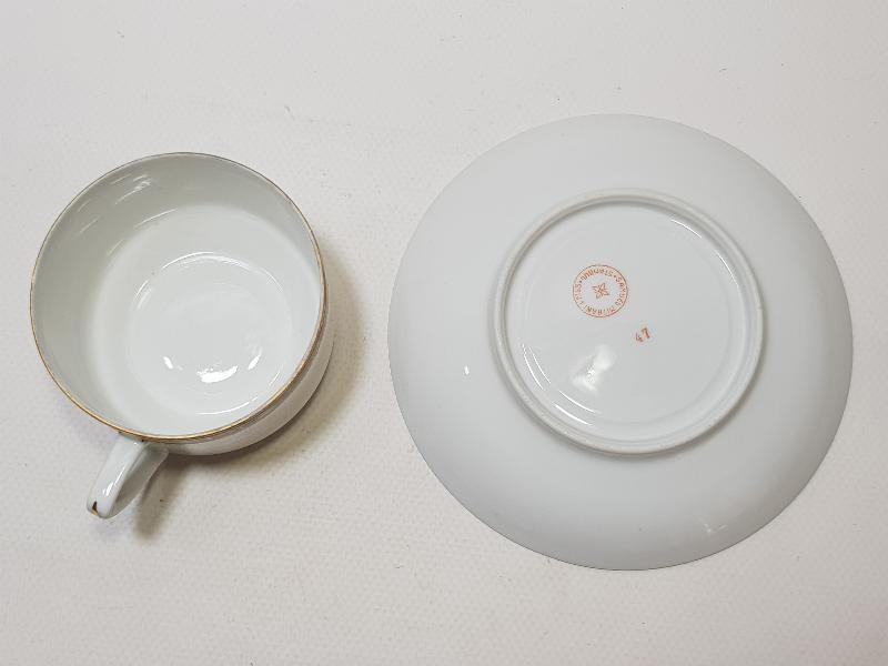 OSMANLI DÖNEMİ SAMUEL MITRANI & FILS STAMBUL DAMGALI FİNCAN