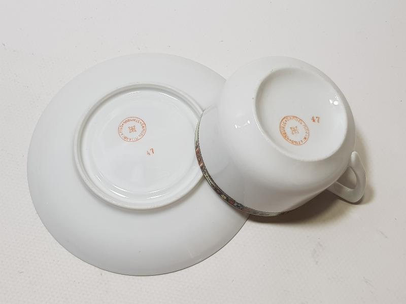 OSMANLI DÖNEMİ SAMUEL MITRANI & FILS STAMBUL DAMGALI FİNCAN