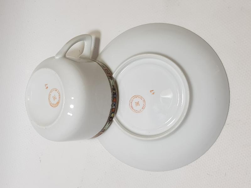 OSMANLI DÖNEMİ SAMUEL MITRANI & FILS STAMBUL DAMGALI FİNCAN