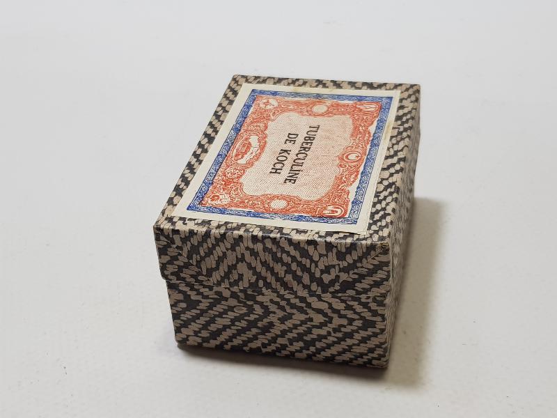 OSMANLI TIP TARİHİ: VEREM İLACI KUTUSU - TUBERCULINE DE KOCH