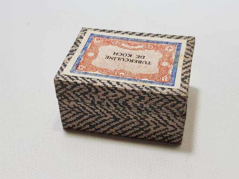 OSMANLI TIP TARİHİ: VEREM İLACI KUTUSU - TUBERCULINE DE KOCH