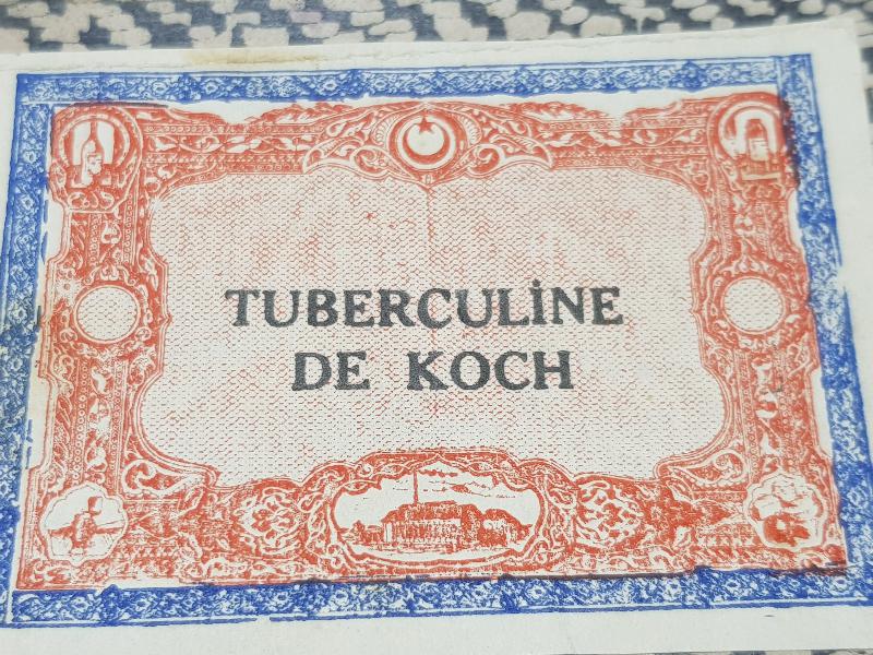 OSMANLI TIP TARİHİ: VEREM İLACI KUTUSU - TUBERCULINE DE KOCH