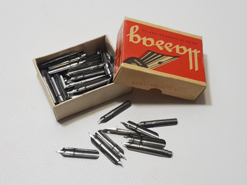 OSMANLI DÖNEMİ ORJİNAL KUTUSUNDA HASSAG MARKA DİVİT UÇLARI