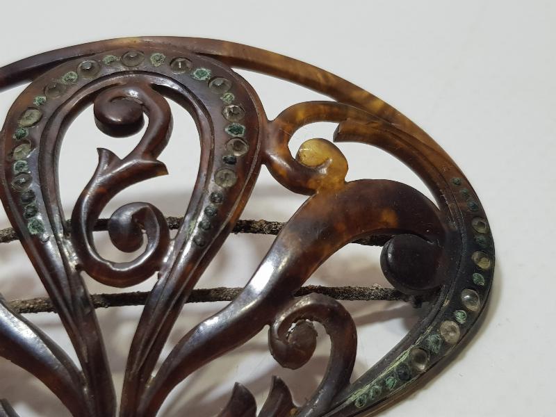 OSMANLI DÖNEMİ ÇOK NADİR BAĞA SAÇ TOKASI