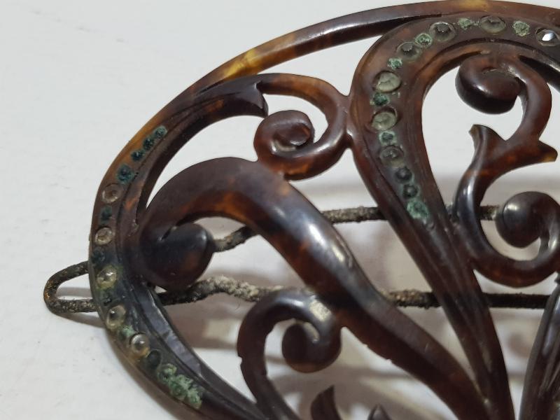 OSMANLI DÖNEMİ ÇOK NADİR BAĞA SAÇ TOKASI