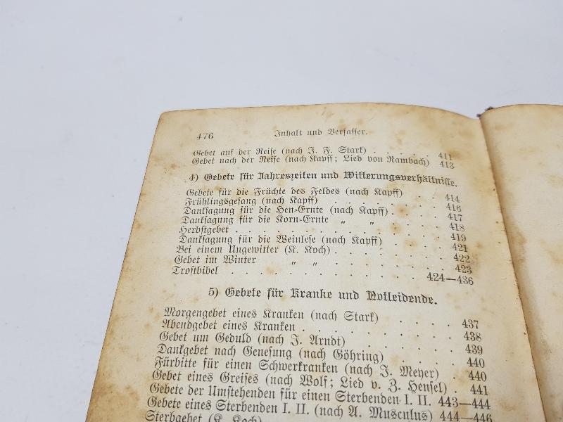 1886 TARİHLİ ALMANCA İNCİL - DAS WALTE GOTT