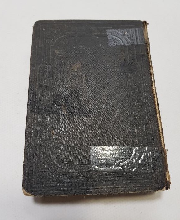 1886 TARİHLİ ALMANCA İNCİL - DAS WALTE GOTT