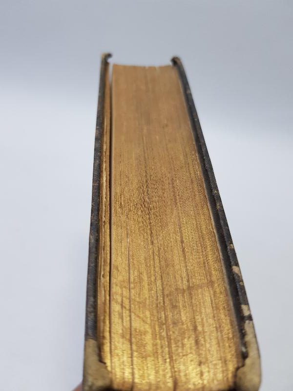 1886 TARİHLİ ALMANCA İNCİL - DAS WALTE GOTT