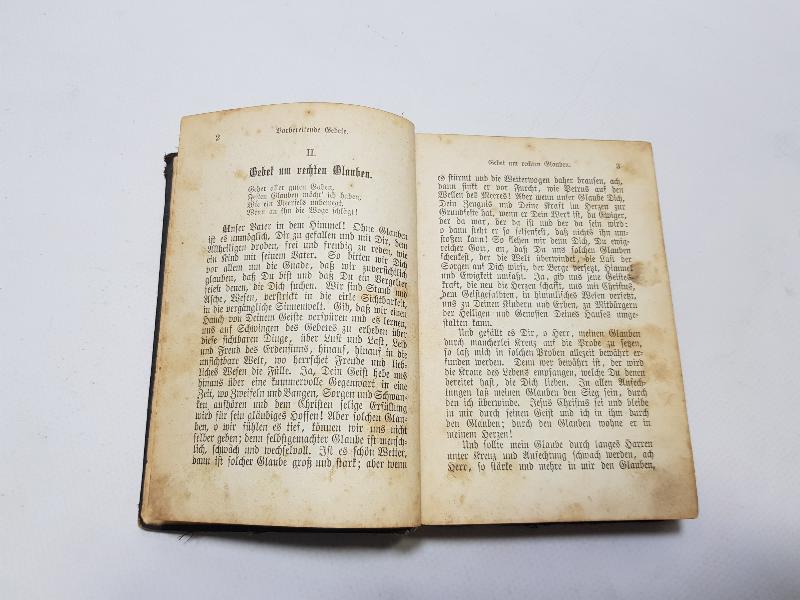 1886 TARİHLİ ALMANCA İNCİL - DAS WALTE GOTT