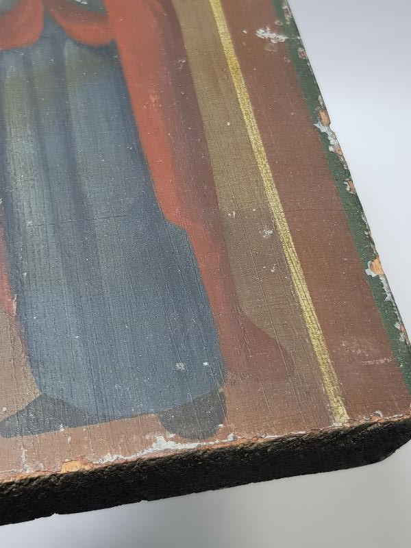 OSMANLI DÖNEMİ EL BOYAMA AHŞAP İKONA