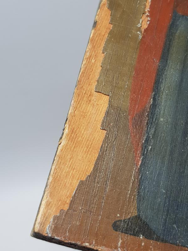 OSMANLI DÖNEMİ EL BOYAMA AHŞAP İKONA