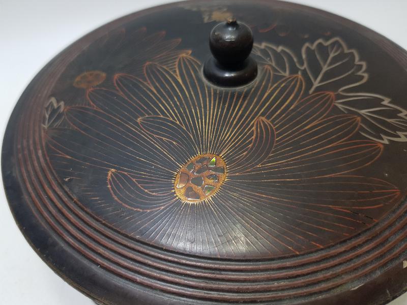 ANTİKA PAPIER MACHE KUTU