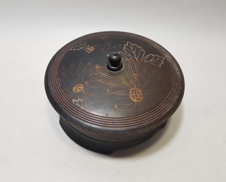 ANTİKA PAPIER MACHE KUTU