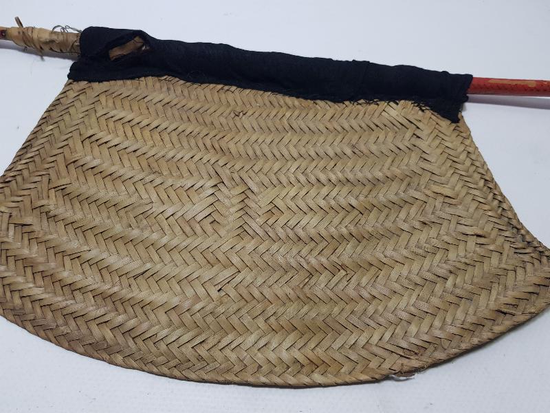 OSMANLI DÖNEMİ TEKKE İŞİ HASIR YELPAZE