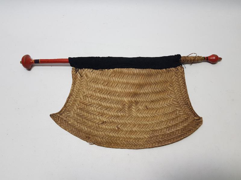 OSMANLI DÖNEMİ TEKKE İŞİ HASIR YELPAZE