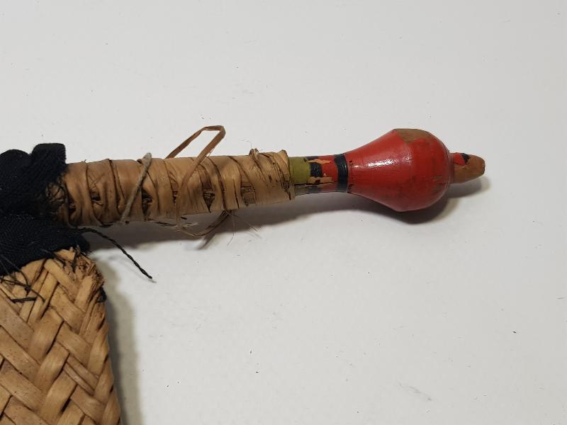 OSMANLI DÖNEMİ TEKKE İŞİ HASIR YELPAZE