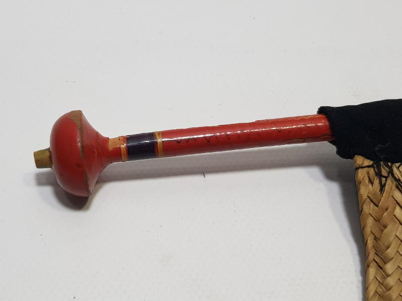 OSMANLI DÖNEMİ TEKKE İŞİ HASIR YELPAZE