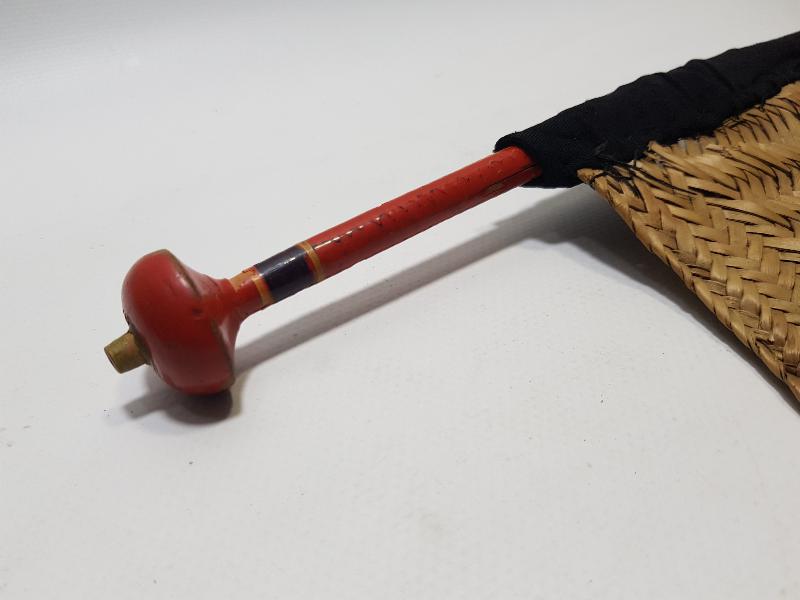 OSMANLI DÖNEMİ TEKKE İŞİ HASIR YELPAZE