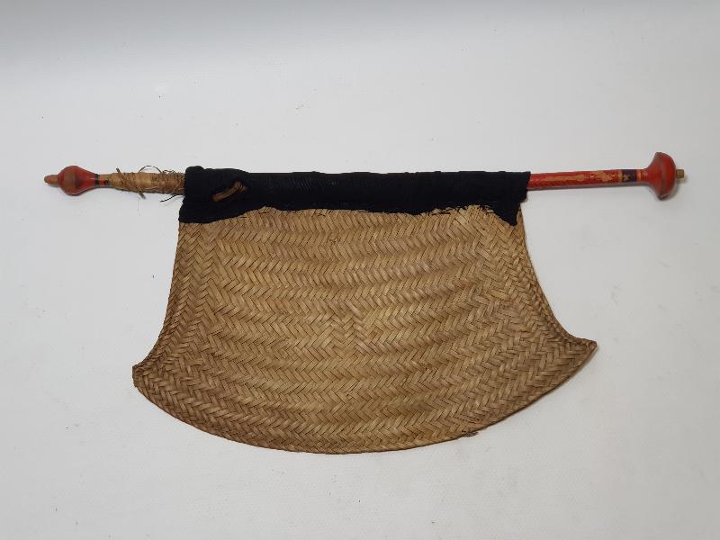 OSMANLI DÖNEMİ TEKKE İŞİ HASIR YELPAZE