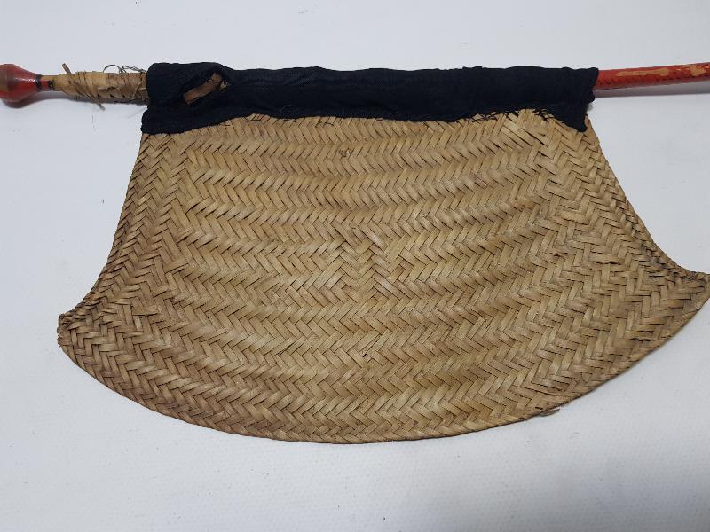 OSMANLI DÖNEMİ TEKKE İŞİ HASIR YELPAZE