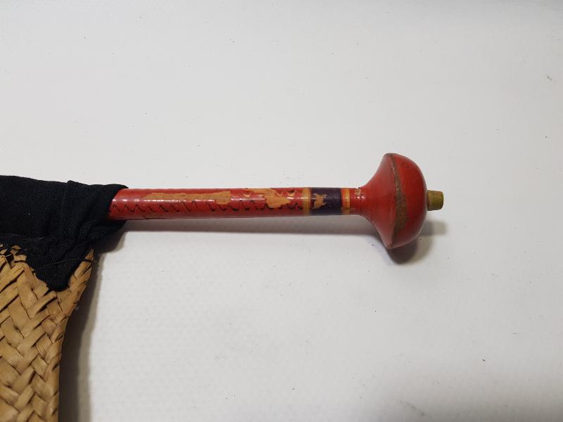 OSMANLI DÖNEMİ TEKKE İŞİ HASIR YELPAZE