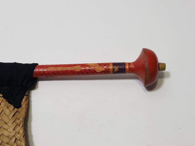 OSMANLI DÖNEMİ TEKKE İŞİ HASIR YELPAZE