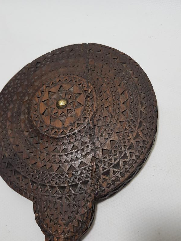 OSMANLI DÖNEMİ TEKKE İŞİ MEVLEVİ SİKKELİ GELİN AYNASI