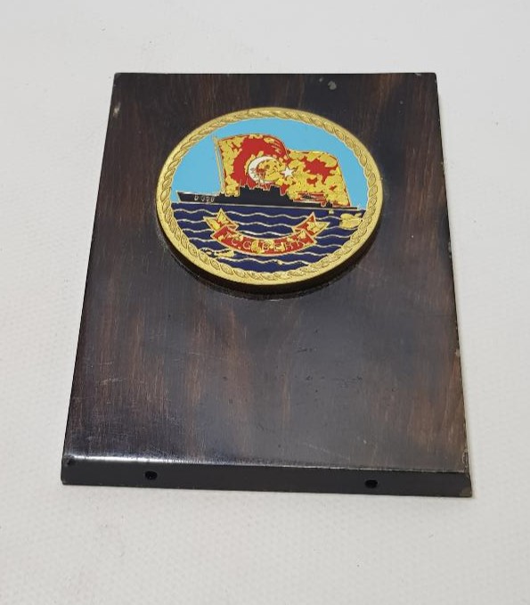 TCG BERK GEMİSİ ÇOK NADİR MADALYA PLAKET