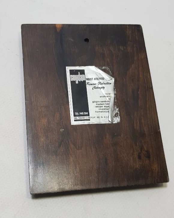 TCG BERK GEMİSİ ÇOK NADİR MADALYA PLAKET