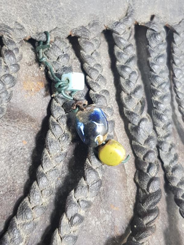 OSMANLI DÖNEMİ TEKKE İŞİ DERİ AVCI ÇANTASI