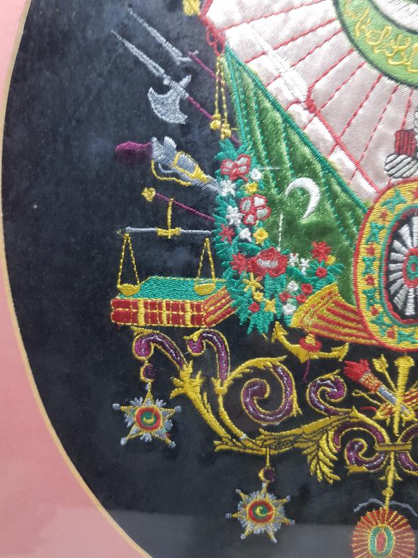 OSMANLI DEVLET ARMASI DUVAR PANOSU