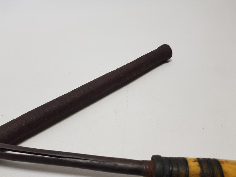 OSMANLI DÖNEMİ MORS DİŞİ SAPLI ÇOK NADİR PİŞTOV HARBİSİ