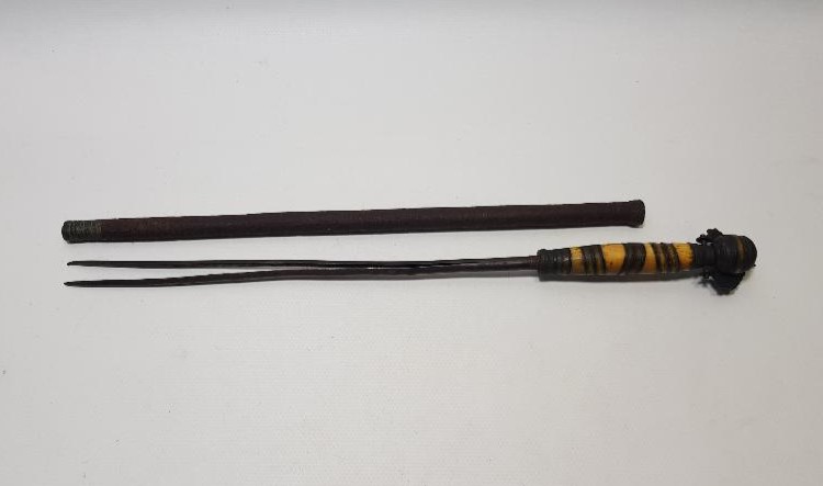 OSMANLI DÖNEMİ MORS DİŞİ SAPLI ÇOK NADİR PİŞTOV HARBİSİ