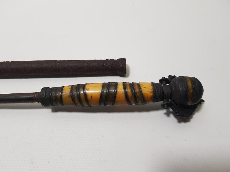 OSMANLI DÖNEMİ MORS DİŞİ SAPLI ÇOK NADİR PİŞTOV HARBİSİ