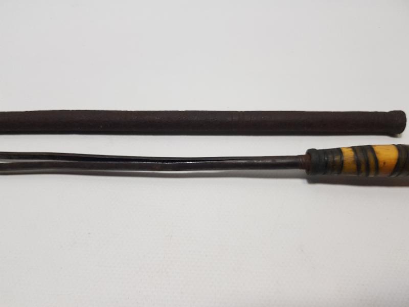 OSMANLI DÖNEMİ MORS DİŞİ SAPLI ÇOK NADİR PİŞTOV HARBİSİ