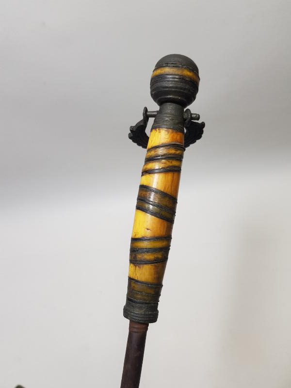 OSMANLI DÖNEMİ MORS DİŞİ SAPLI ÇOK NADİR PİŞTOV HARBİSİ