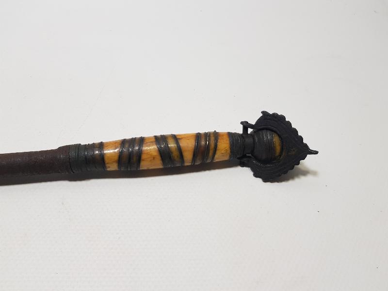 OSMANLI DÖNEMİ MORS DİŞİ SAPLI ÇOK NADİR PİŞTOV HARBİSİ