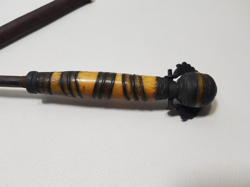 OSMANLI DÖNEMİ MORS DİŞİ SAPLI ÇOK NADİR PİŞTOV HARBİSİ