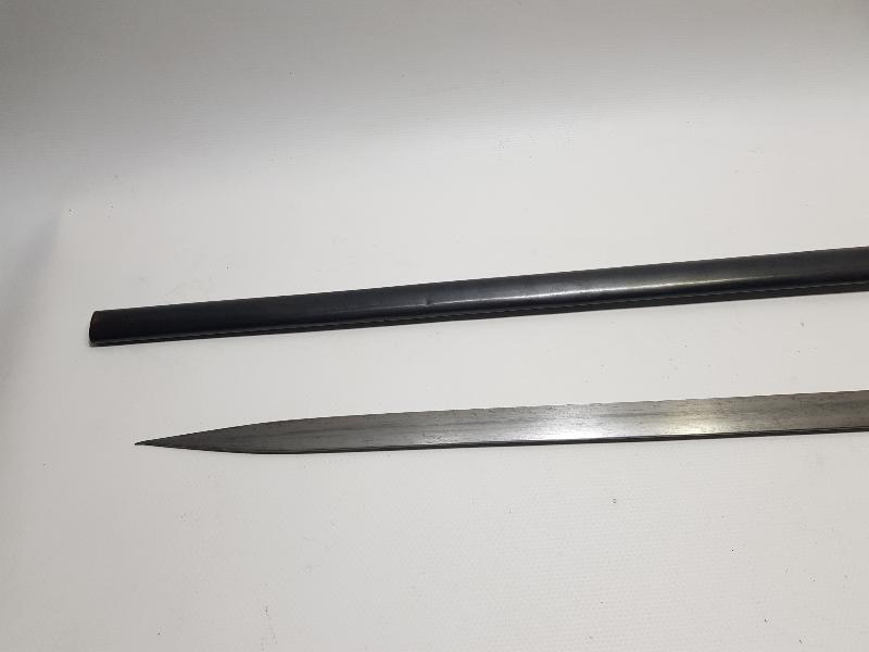 OSMANLI DÖNEMİ ALLAH BİZİMLE YAZILI TOPÇU SUBAY KILICI